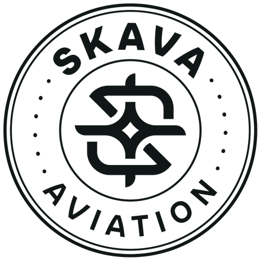 Skava Aviation stamp marking the Redhill location